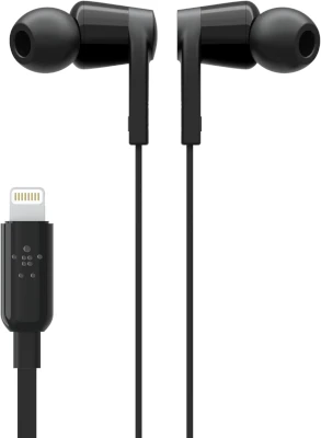 Belkin SoundForm Headphones - Wired Lightning Earbuds