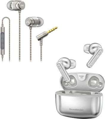 SoundMagic E11C - Wired Earbuds for PC